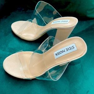 Michael Kors Transparent Heeled Sandals